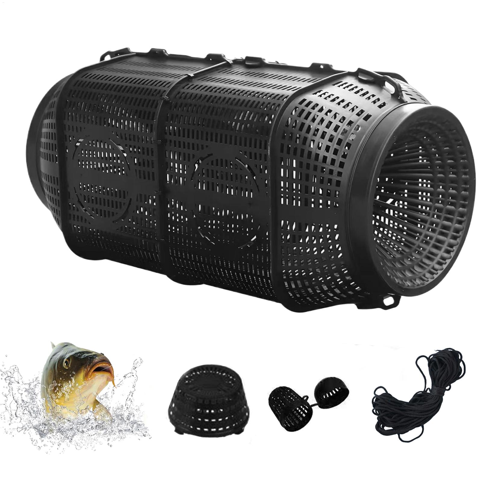 Fish Trap Portable Minnow Trap - Fishing Equipment Bait reseña y precio