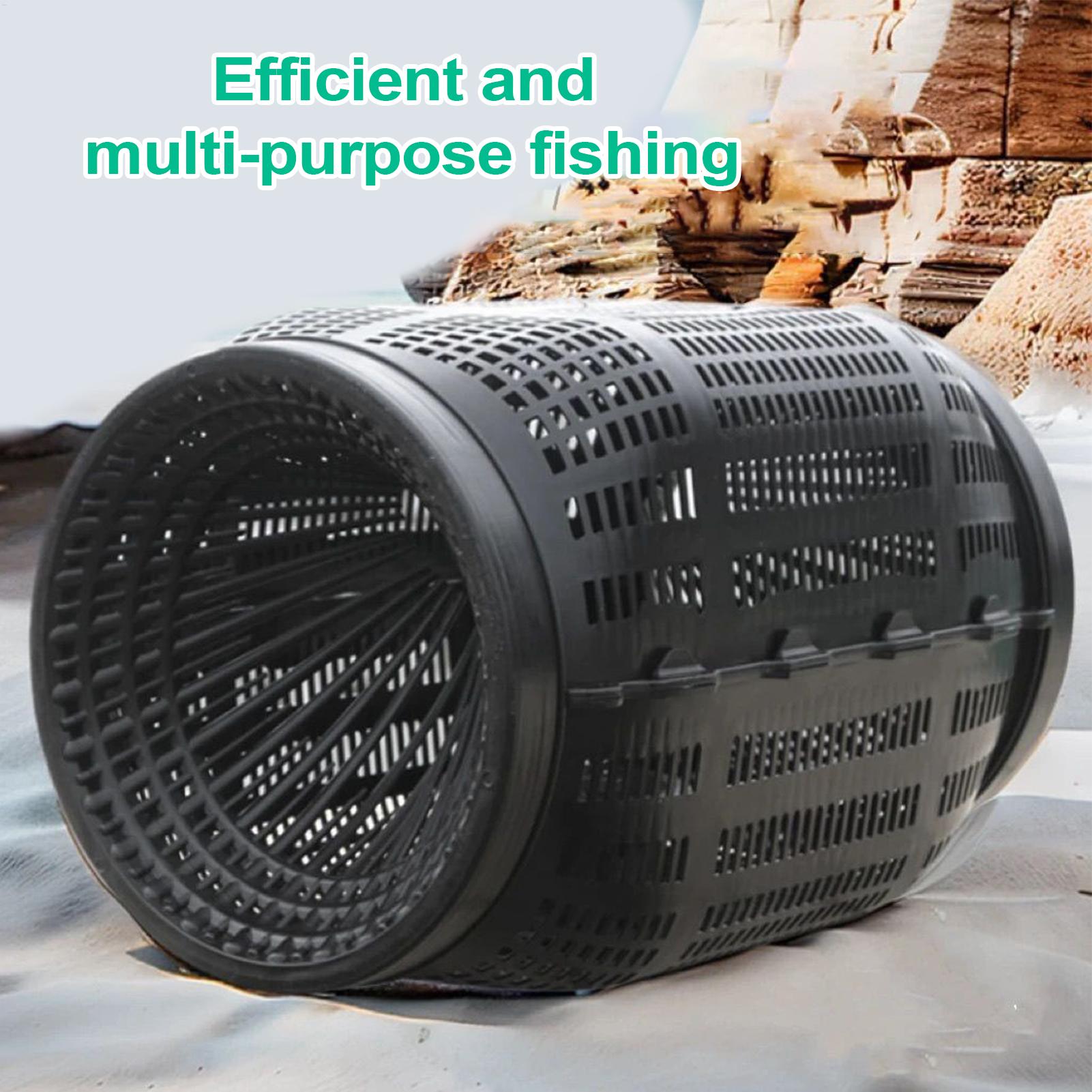 Fish Trap Portable Minnow Trap - Fishing Equipment Bait reseña y precio