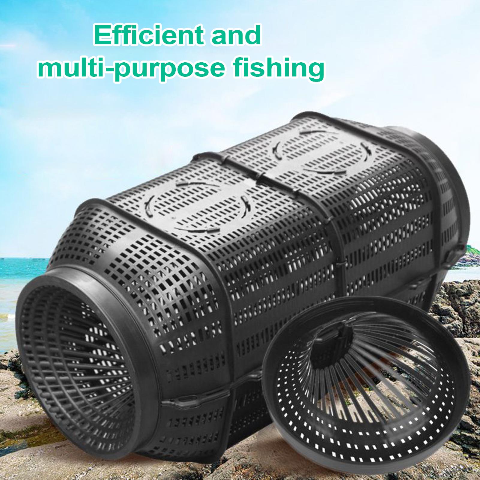 Fish Trap Portable Minnow Trap - Fishing Equipment Bait reseña y precio