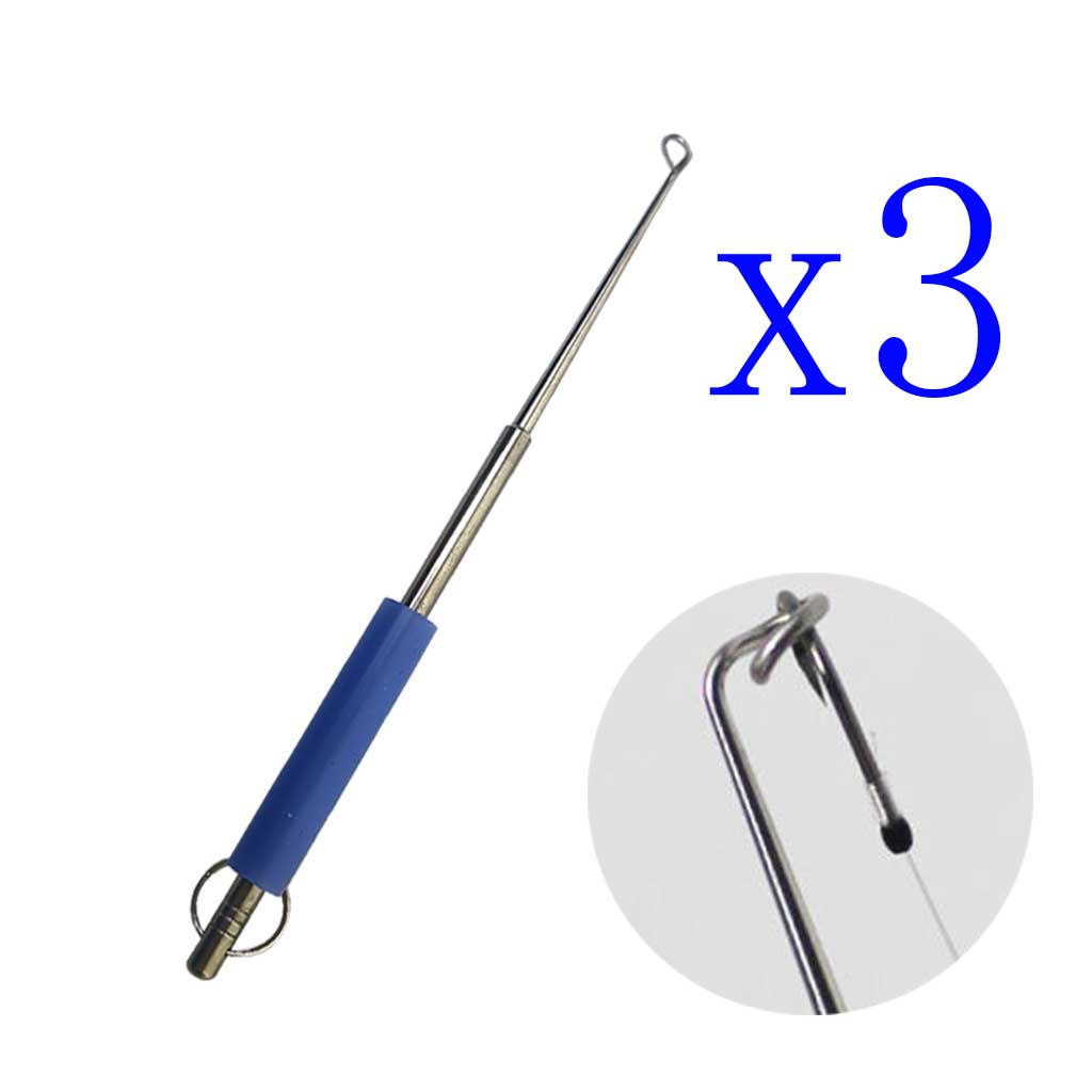 3-Pack Stainless Steel Fish Ho - Fishing Equipment Warehouse reseña y precio