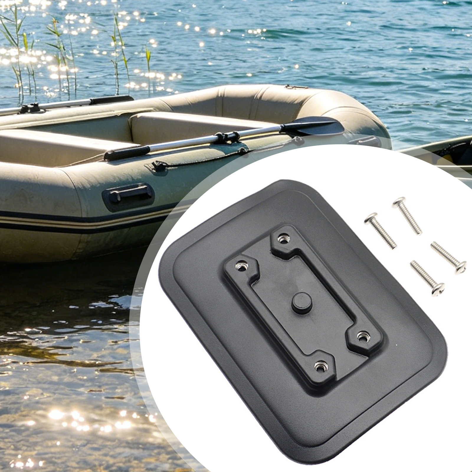 1 Set Inflatable Boat Fishing  - Rod Holder Fishing reseña y precio