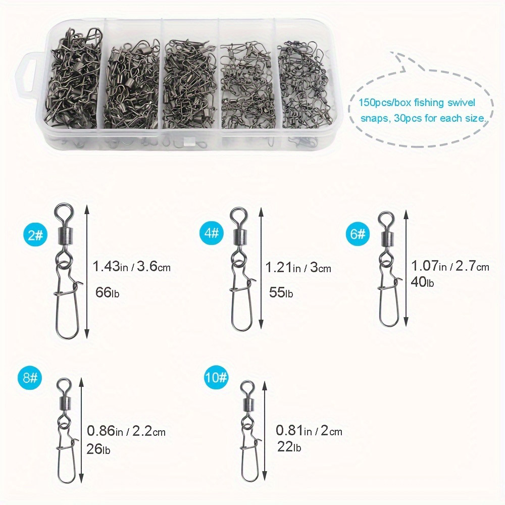 95/210 PCS Set Fishing Connect - Fishing Equipment Hook reseña y precio