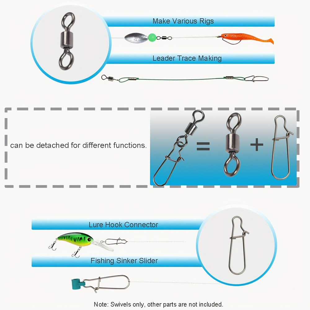 95/210 PCS Set Fishing Connect - Fishing Equipment Hook reseña y precio