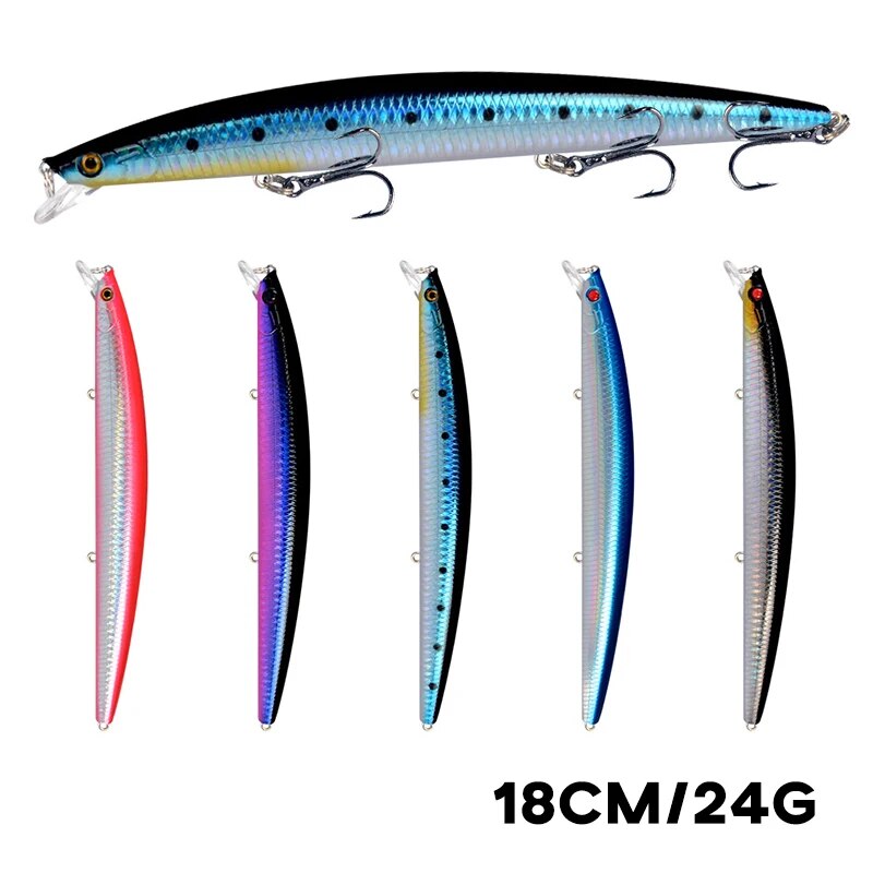 Minnow Fishing Lure Laser Hard - Fishing Equipment Bait reseña y precio