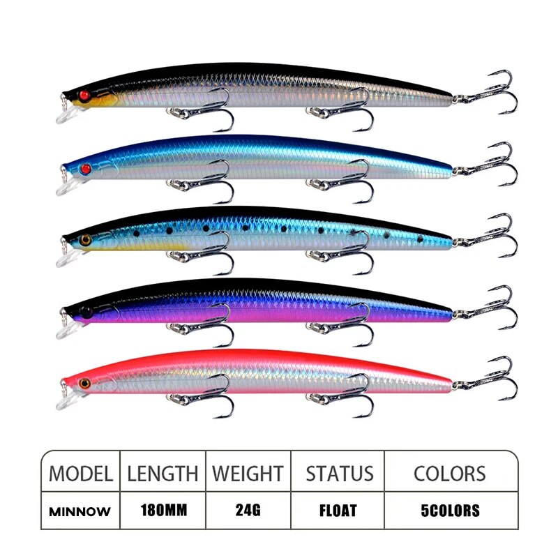 Minnow Fishing Lure Laser Hard - Fishing Equipment Bait reseña y precio