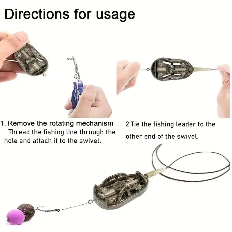 Carp Fishing Feeder Kit Comple - Fishing Equipment Bait reseña y precio