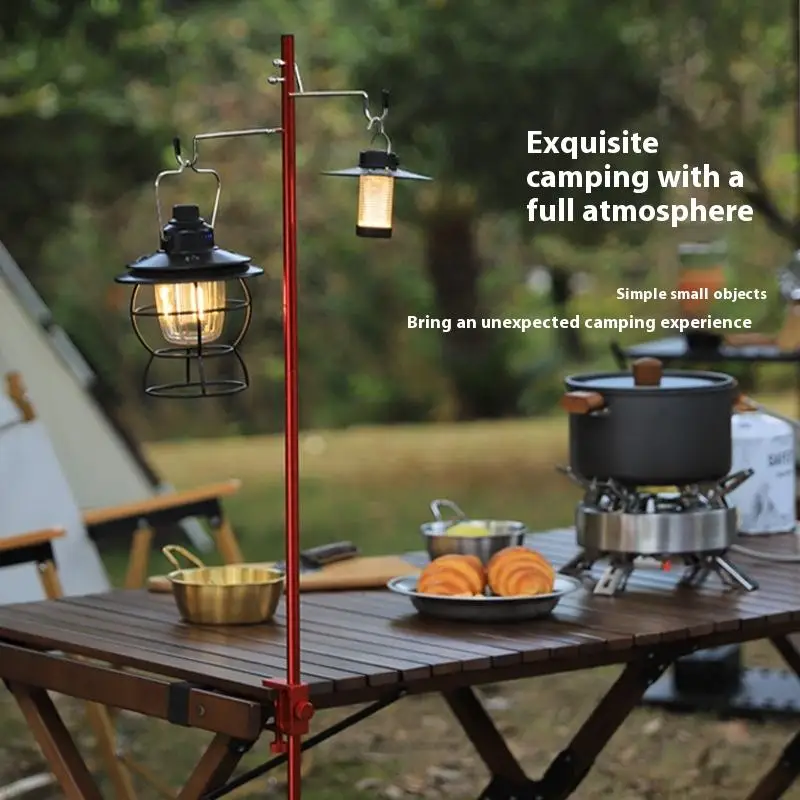 1Set Camping Lantern Stand Det - Fishing Equipment Jet reseña y precio