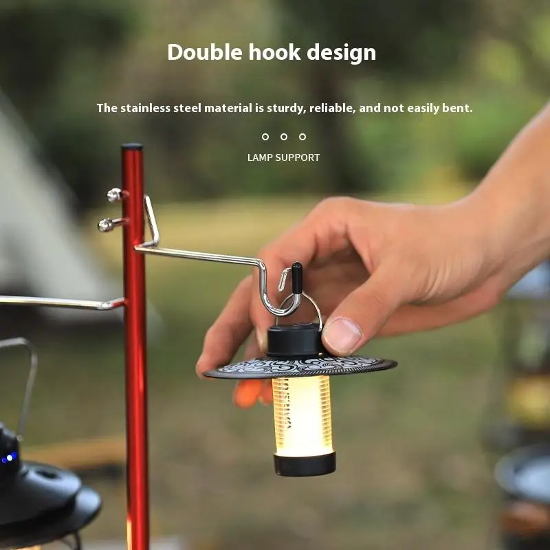 1Set Camping Lantern Stand Det - Fishing Equipment Jet reseña y precio
