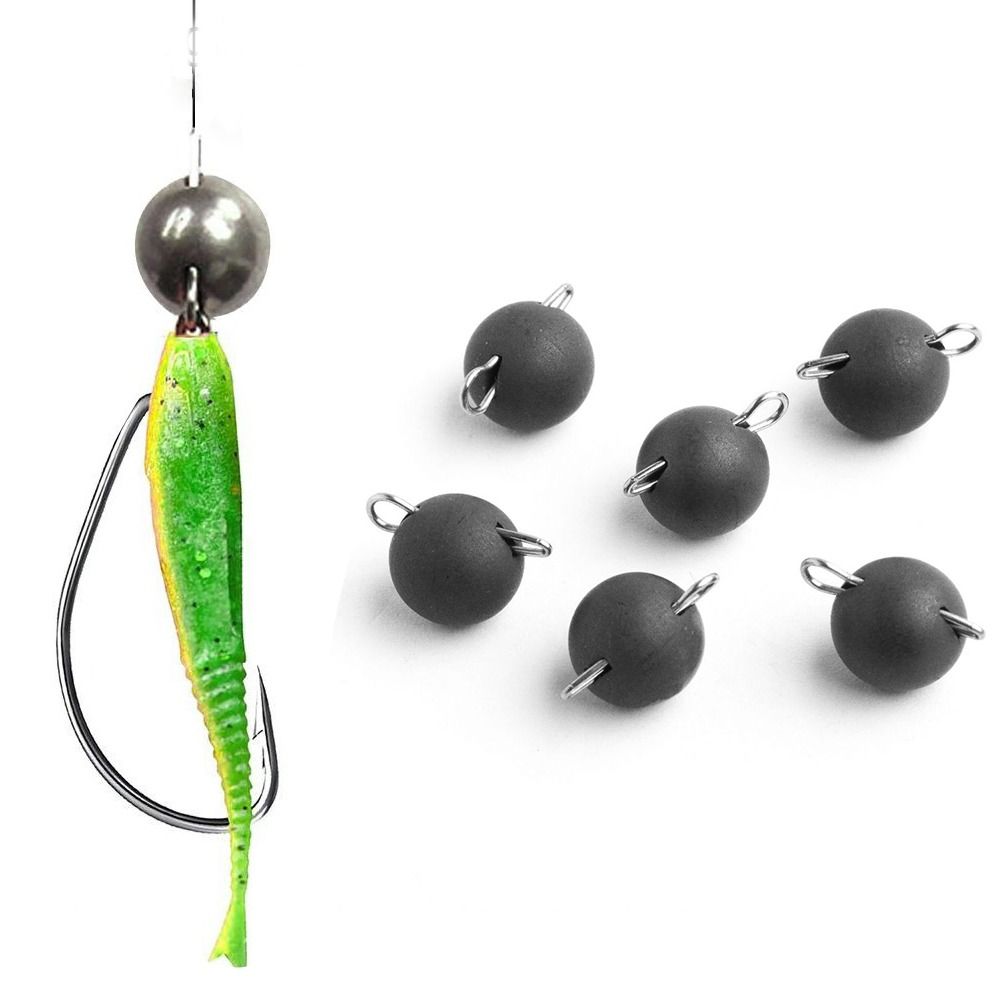 1pc Matte Black Tungsten Sinke - Fishing Equipment Hook reseña y precio