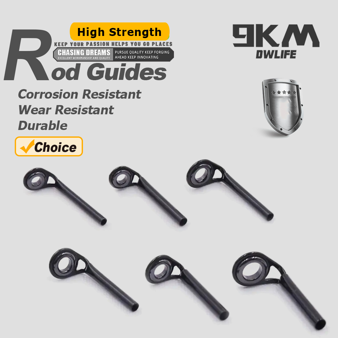 Fishing Rod Guides 5~10pcs MKT - Fishing Equipment Guide reseña y precio