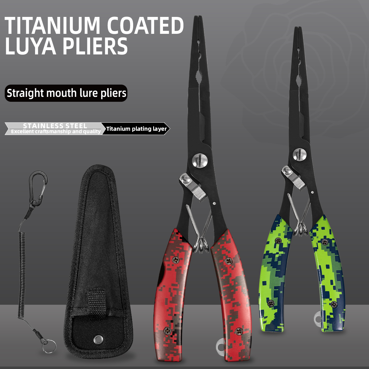 Functional fishing pliers made - Fishing Equipment Warehouse reseña y precio