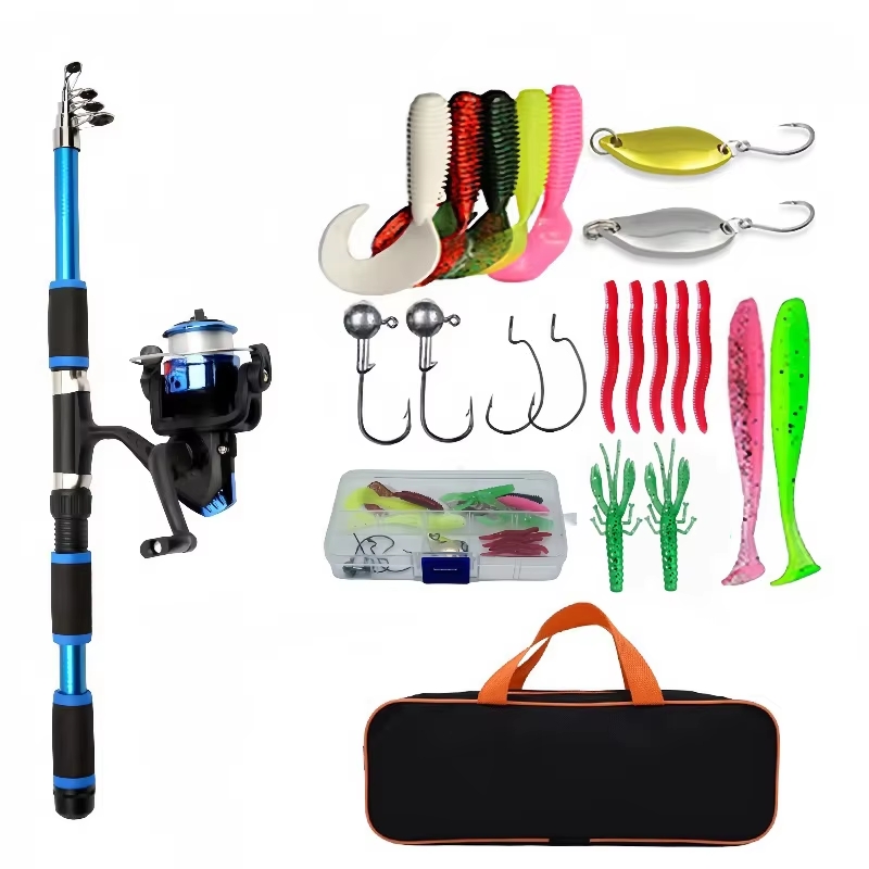 Fishing rod full set, fishing  - Fishing Equipment Bait reseña y precio