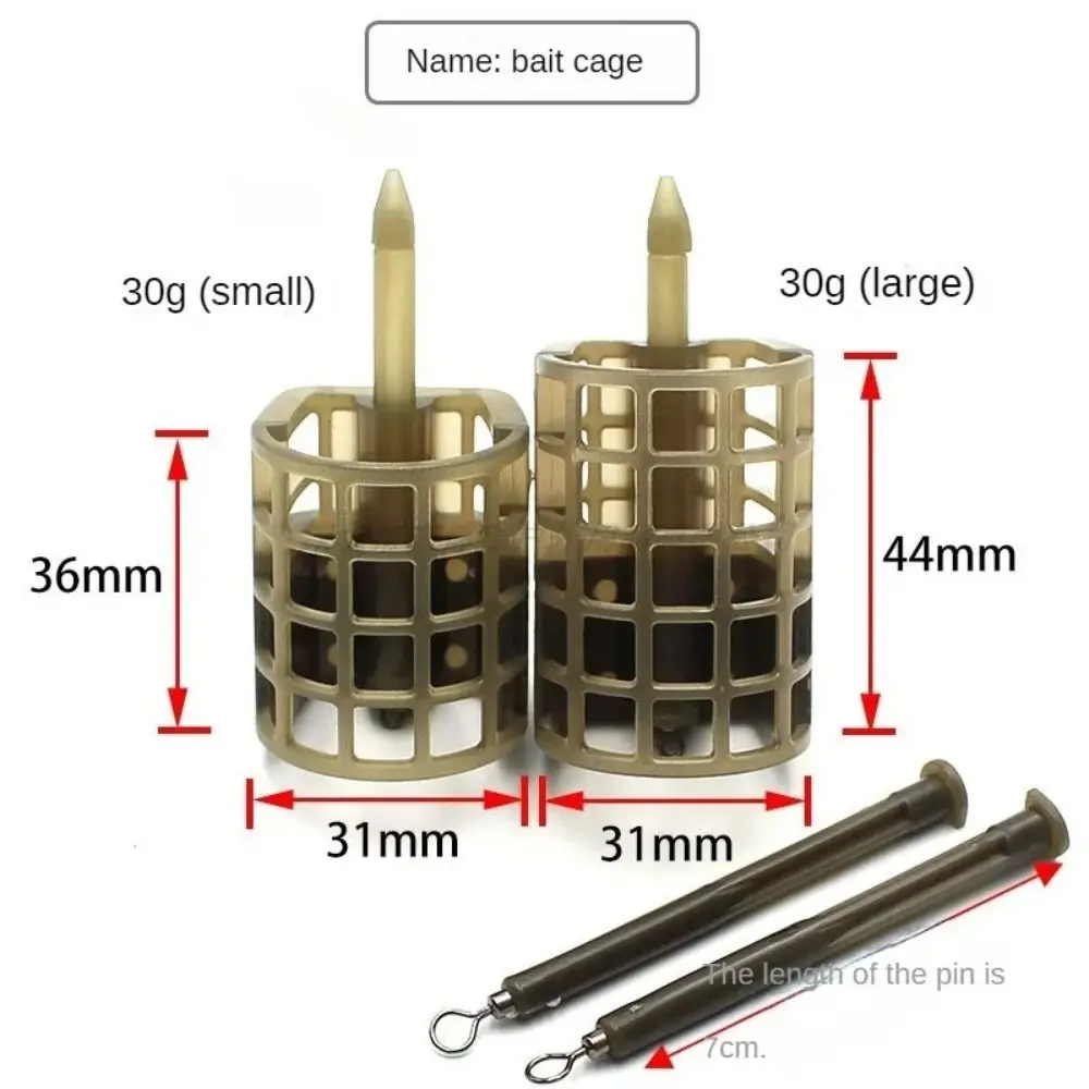 1pc Sinking Feeder Light Weigh - Fishing Equipment Bait reseña y precio