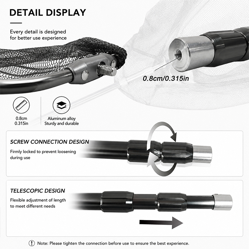 300cm Telescopic Fishing Landi - Landing Net Telescopic reseña y precio
