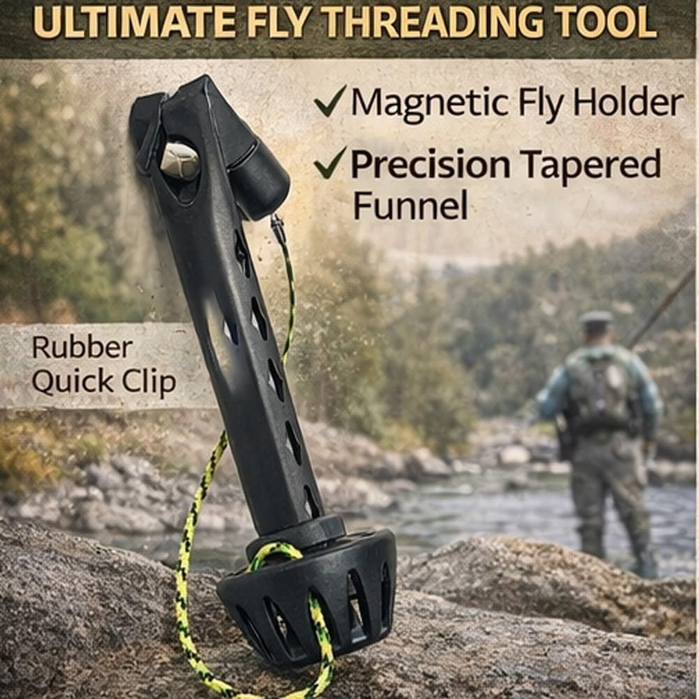 Portable Magnetic Fly Threader - Baitcasting Reel reseña y precio