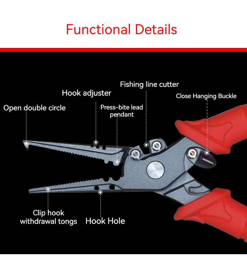 High-Precision Luya Pliers Mul - Baitcasting Reel reseña y precio