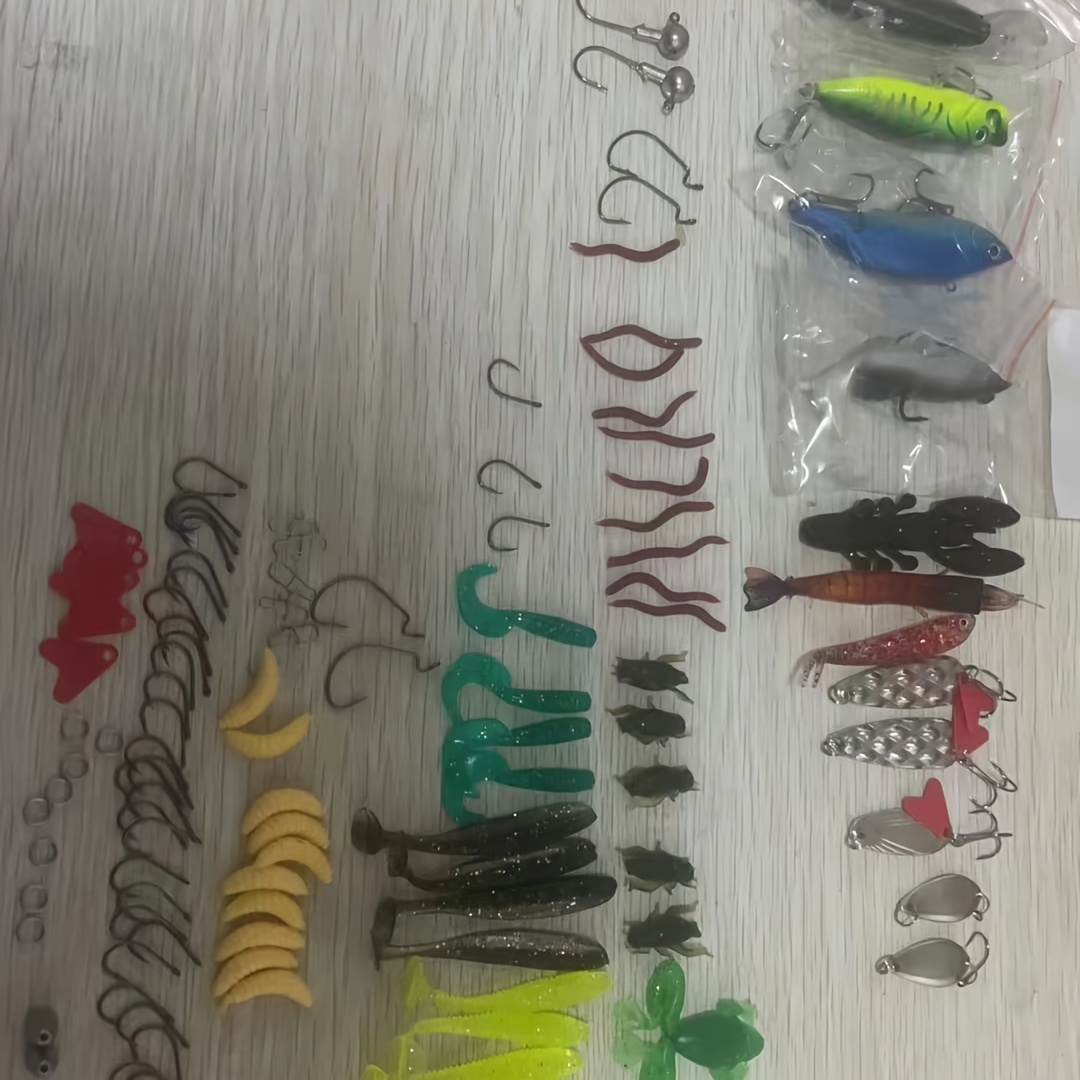 133Pcs Premium Fishing Lures T - Fishing Equipment Bait reseña y precio