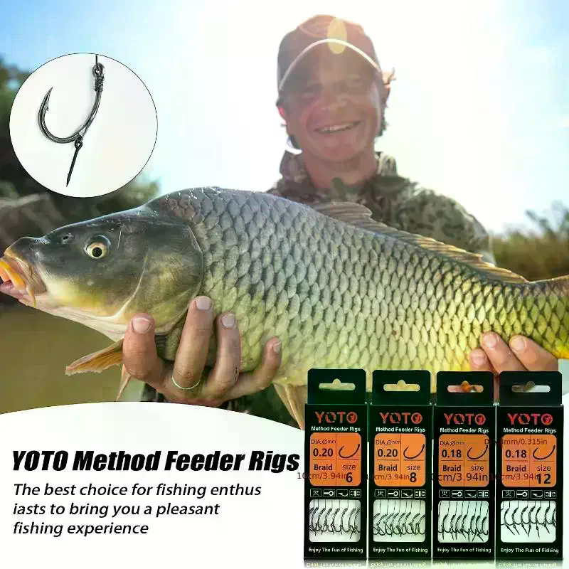 8Pcs/Box Method Feeder Fishing - Fishing Equipment Jet reseña y precio