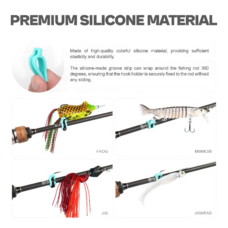 Silicone Lure Hanger Hook​ – U - Fishing Lure reseña y precio