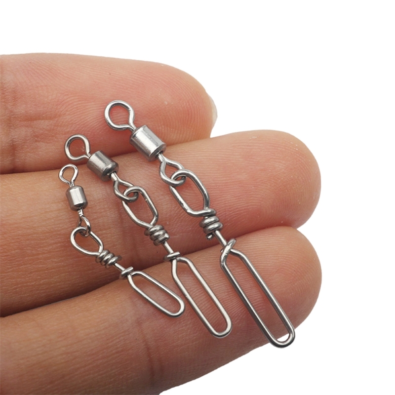 10Pcs Stainless Steel Quick Sn - Fishing Equipment Guide reseña y precio