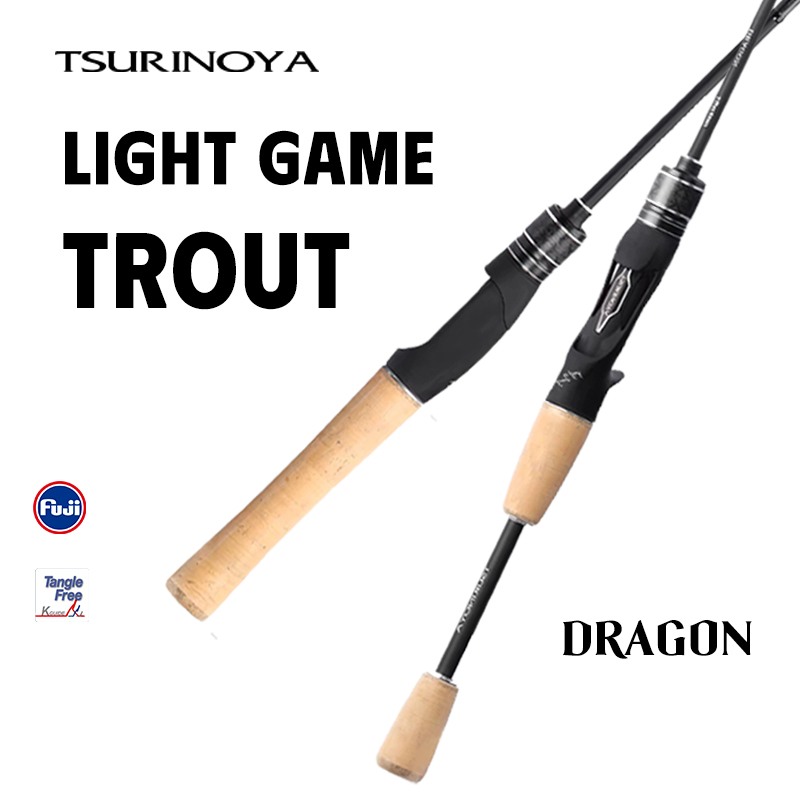 TSURINOYA Light Trout Rod DRAG - Fishing Equipment Guide reseña y precio