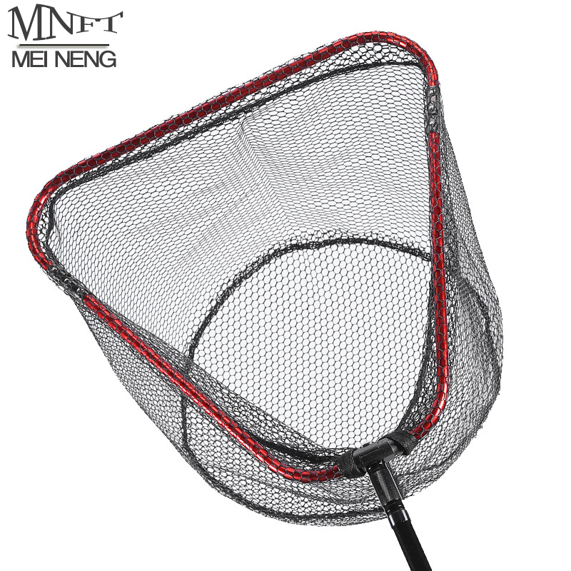 Aluminum Alloy Rubber Coated F - Landing Net Telescopic reseña y precio