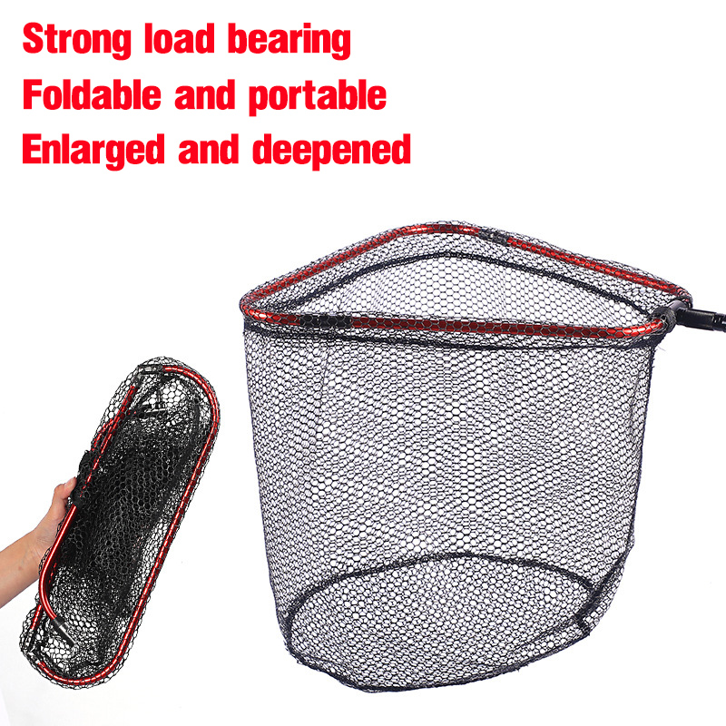 Aluminum Alloy Rubber Coated F - Landing Net Telescopic reseña y precio