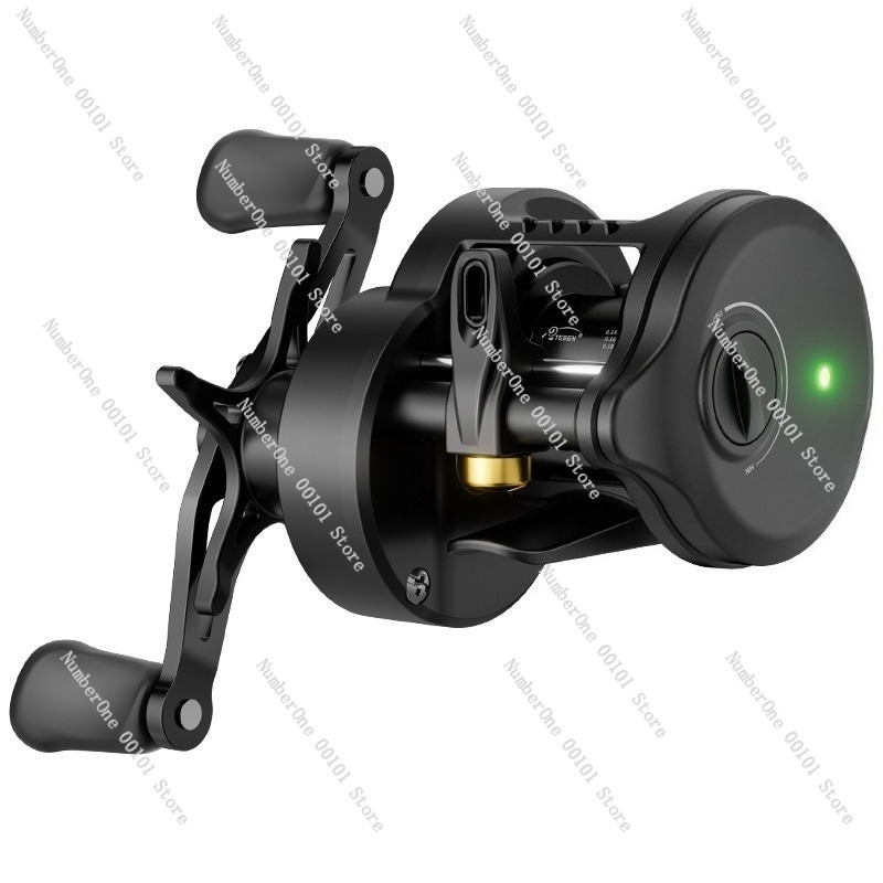 Electronic Magnetic Brake Fish - Baitcasting Reel reseña y precio