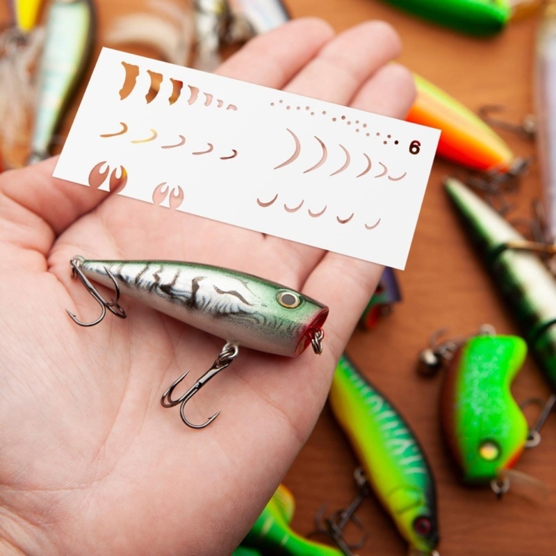  6Pcs Fishing Lure Drawing Tem - Fishing Lure reseña y precio