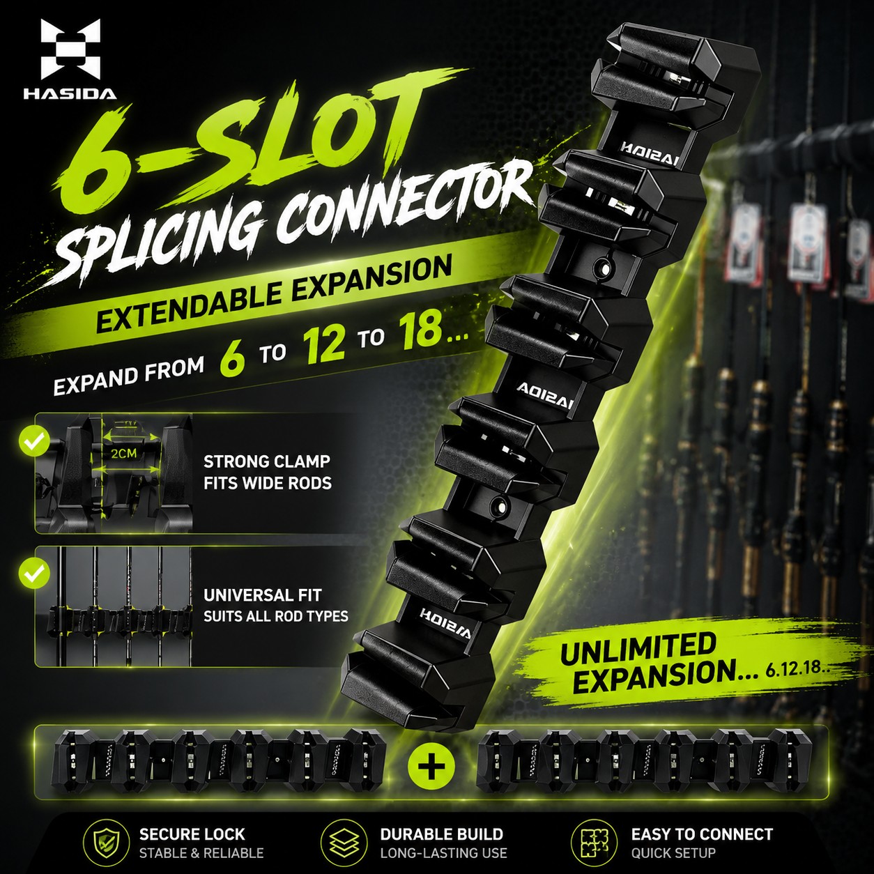 HASIDA Soft Rubber Wall-Mounte - Fishing Lure reseña y precio