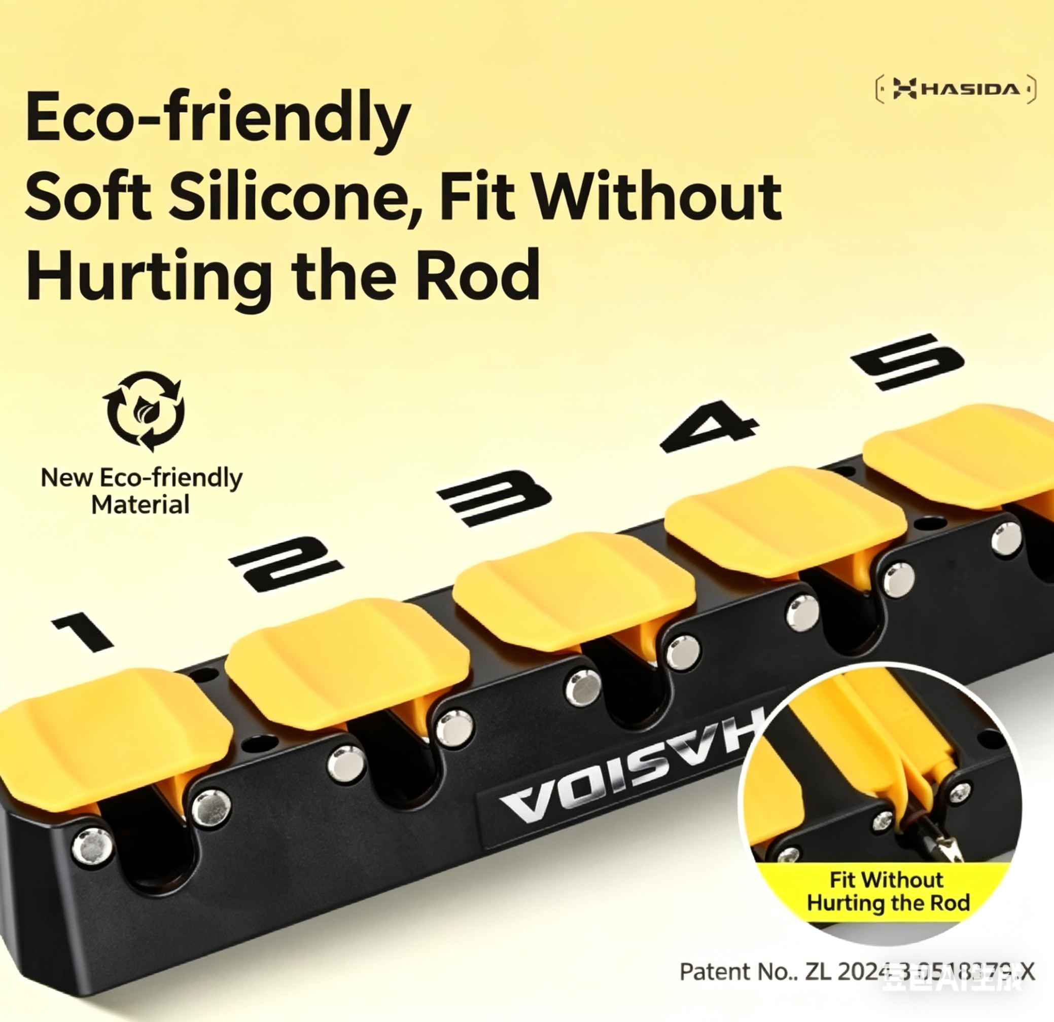 HASIDA Soft Rubber Wall-Mounte - Fishing Lure reseña y precio