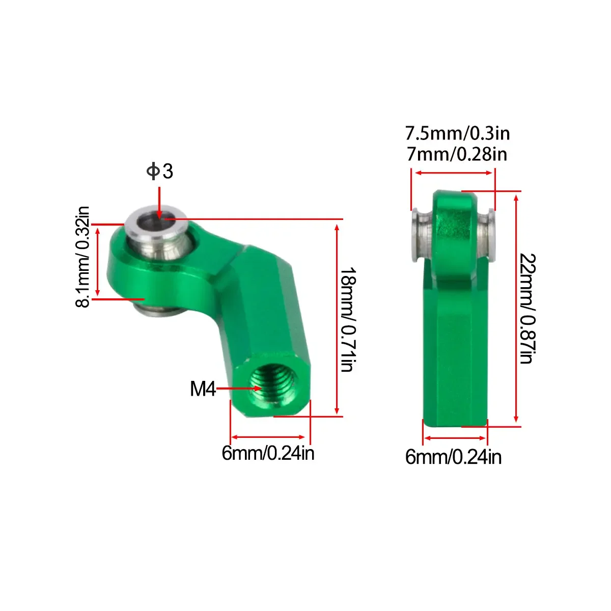 4Pcs M4 Metal Ball Head Holder - Rod Holder Fishing reseña y precio