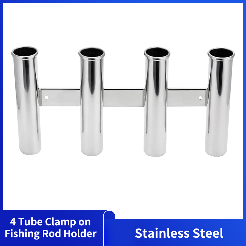 Stainless Steel 4 Tubes Rod ho - Rod Holder Fishing reseña y precio