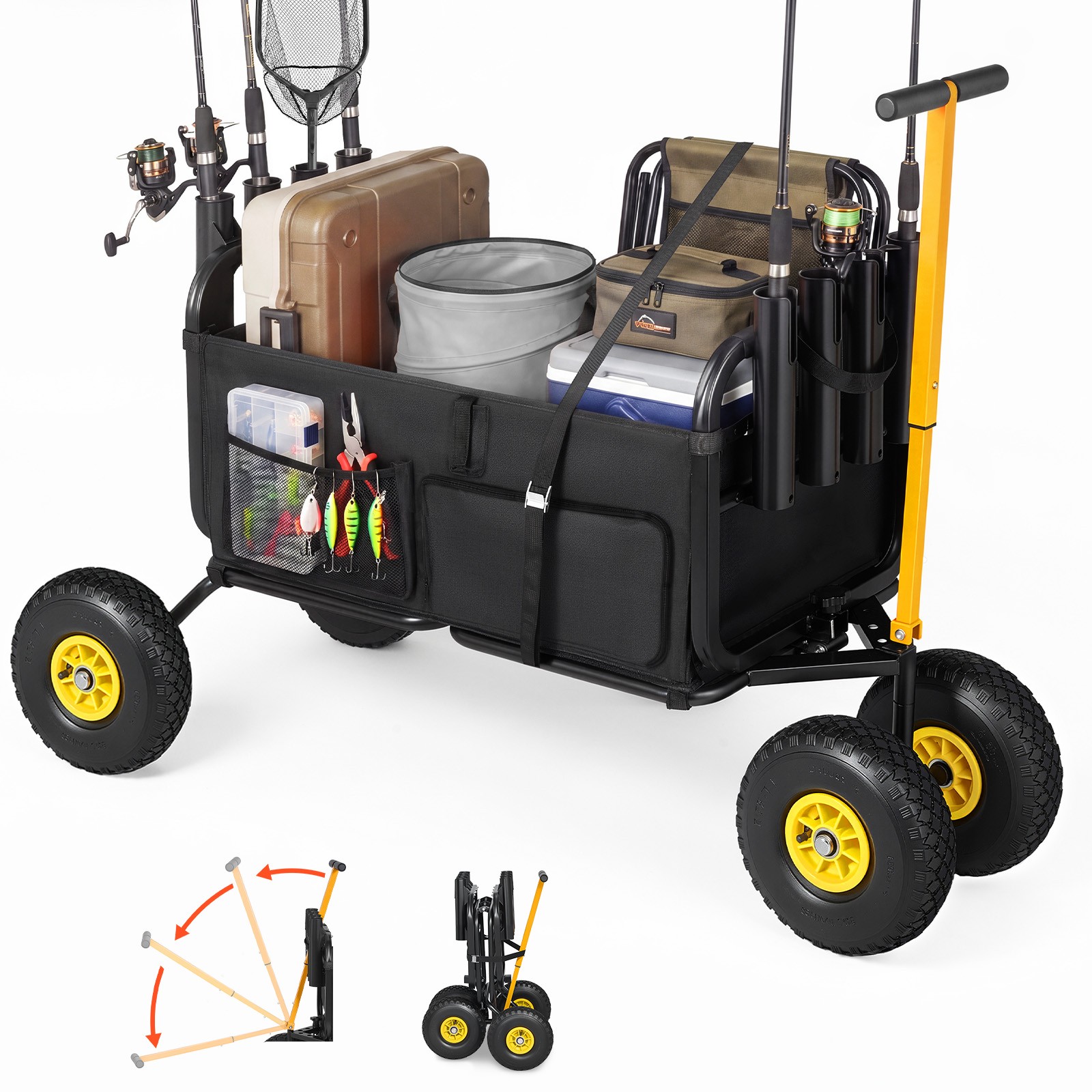 Uimoso Foldable Beach Fishing  - Rod Holder Fishing reseña y precio