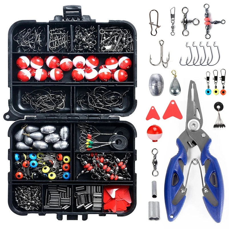 263pcs Outdoor Fishing Accesso - Fishing Equipment Hook reseña y precio