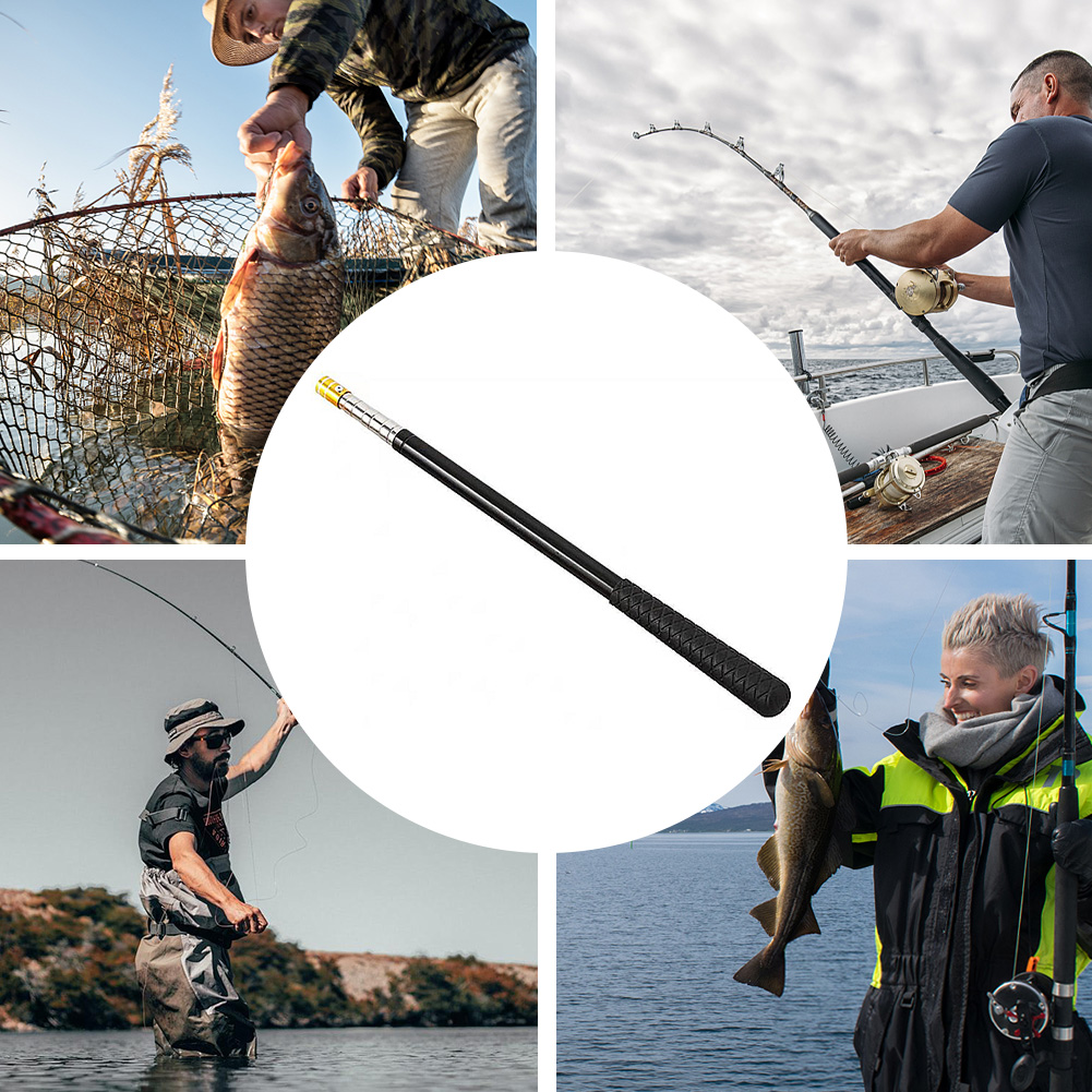 Retractable Telescopic Landing - Landing Net Telescopic reseña y precio