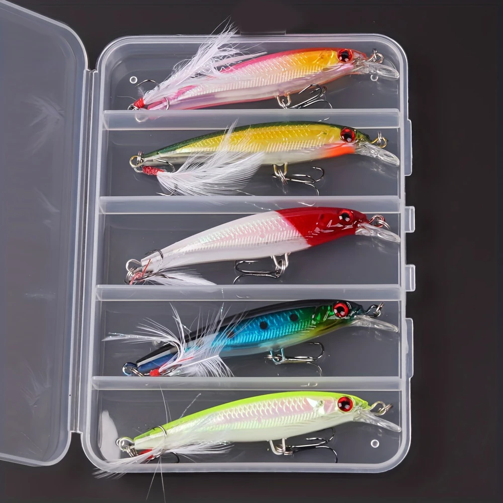 5pcs/box Laser 3D Eyes Bionic  - Fishing Lure reseña y precio