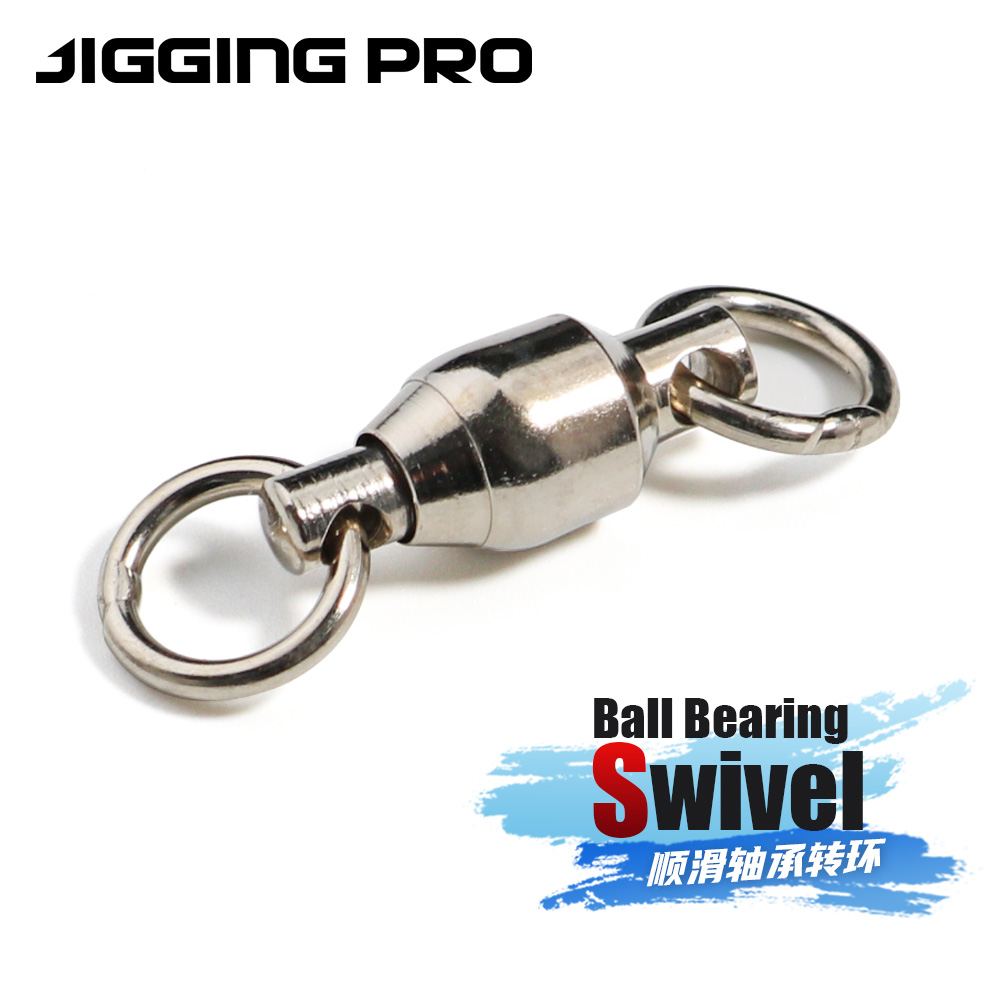 JIGGINGPRO Ball Bearing Swivel - Fishing Equipment Hook reseña y precio