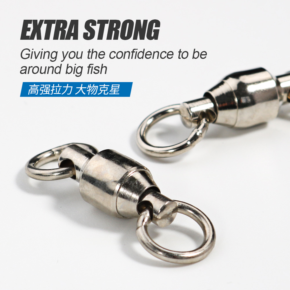 JIGGINGPRO Ball Bearing Swivel - Fishing Equipment Hook reseña y precio