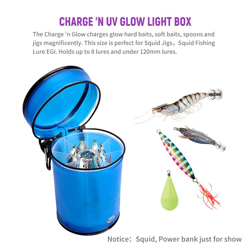 New Fishing Bags Lure UV Glow  - Fishing Equipment Bait reseña y precio