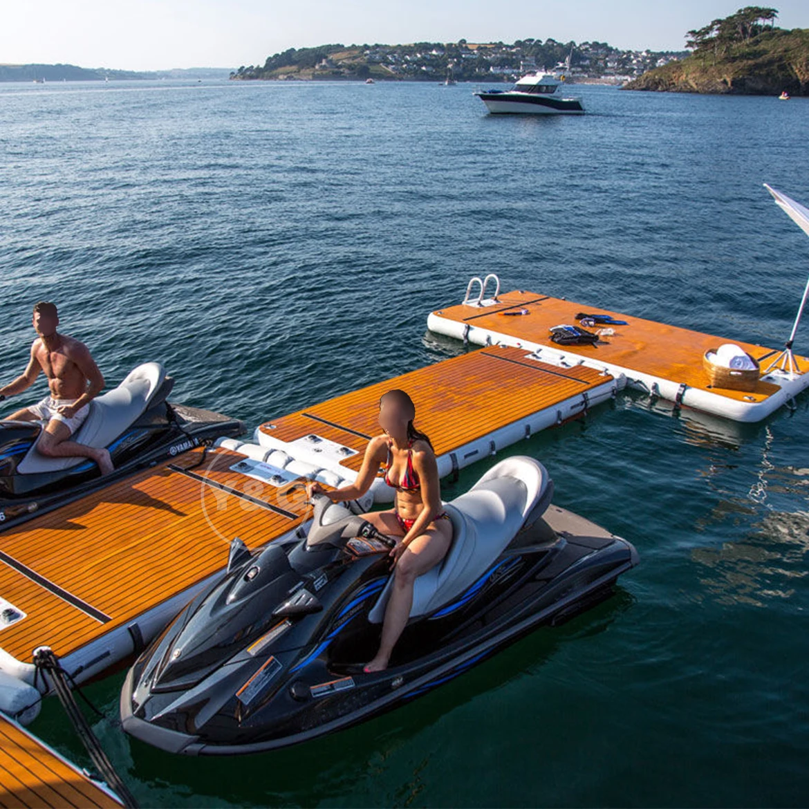 Inflatable Wharf Popular Water - Fishing Equipment Jet reseña y precio