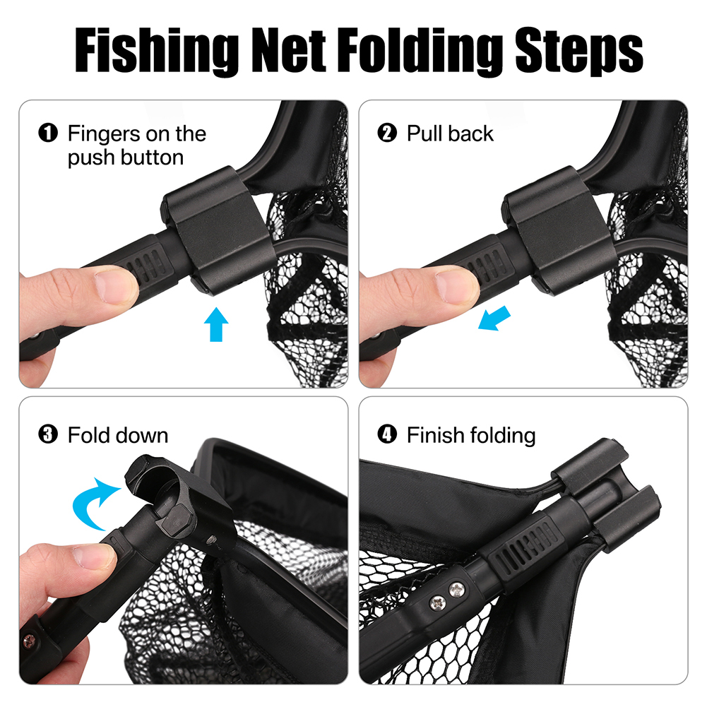 Floating Fishing Net for Fly F - Landing Net Telescopic reseña y precio