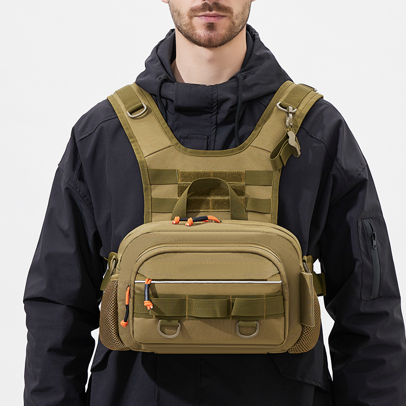 Men Chest Bag Tactical Fishing - Fishing Lure reseña y precio