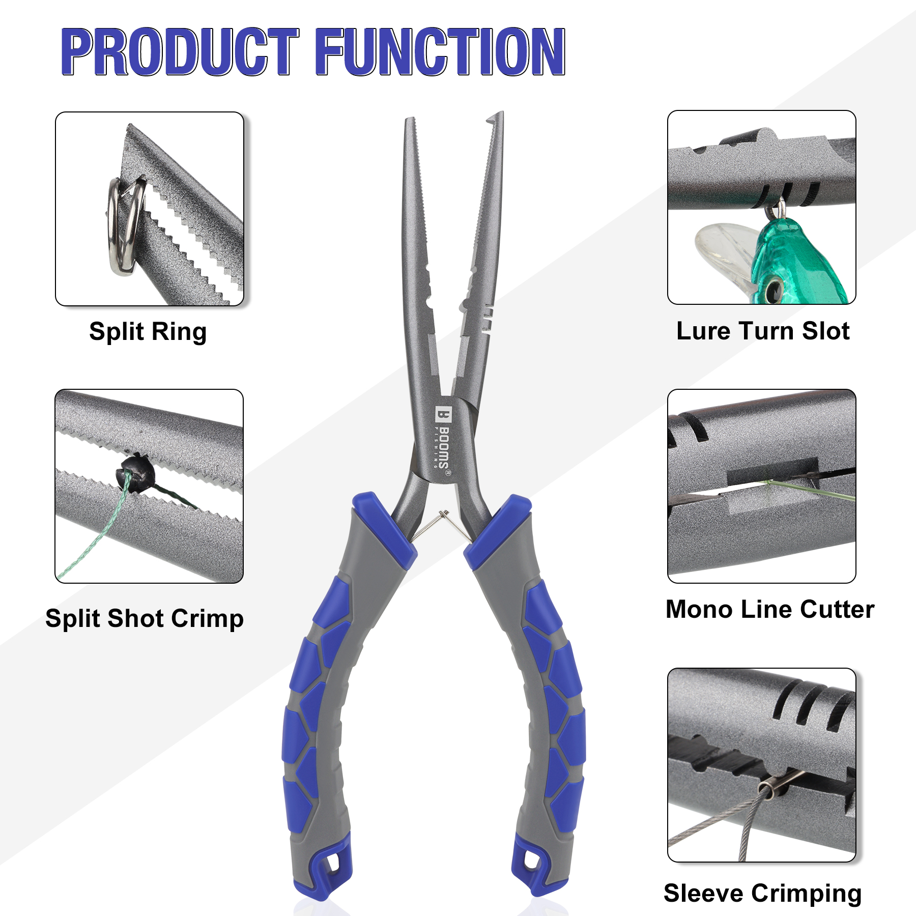 Booms Fishing 23cm Pliers and  - Fishing Equipment Warehouse reseña y precio
