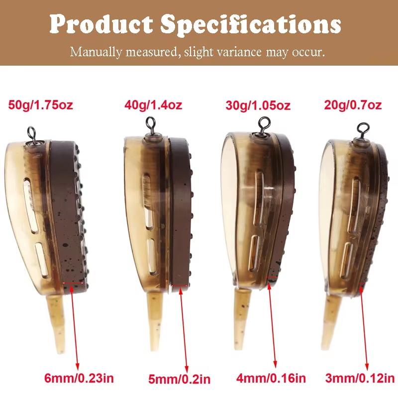 3-Piece Quick Release Carp Fee - Fishing Equipment Bait reseña y precio