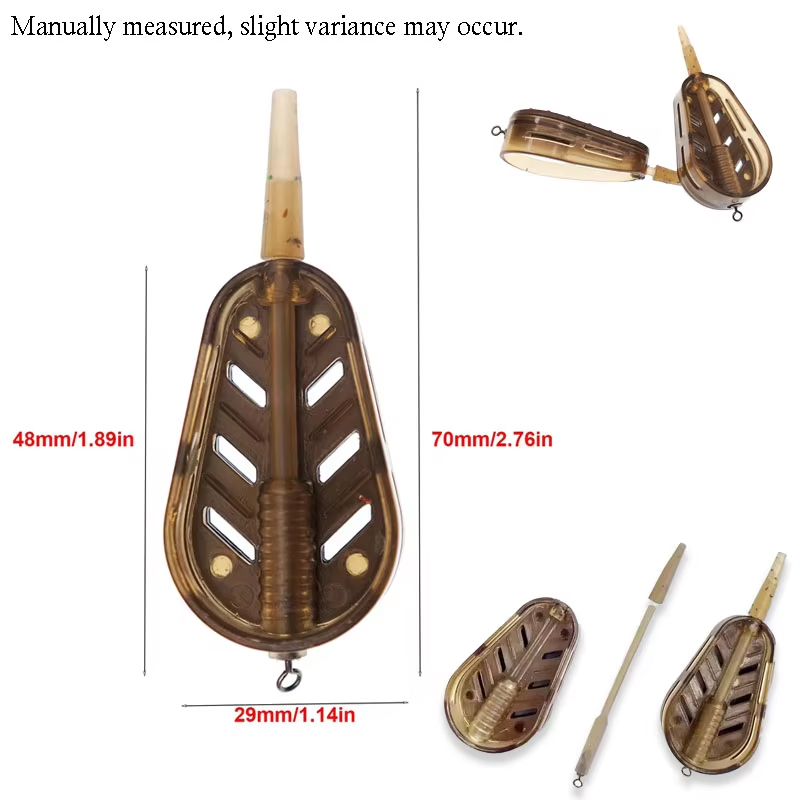 3-Piece Quick Release Carp Fee - Fishing Equipment Bait reseña y precio