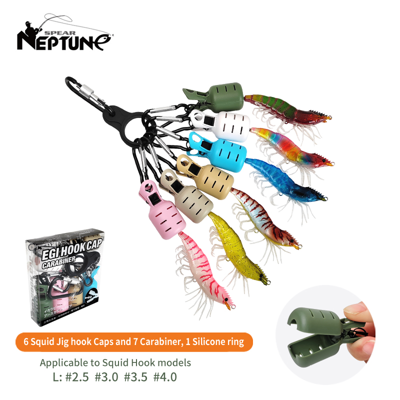 New Squid Jig Bait Protector K - Fishing Equipment Hook reseña y precio