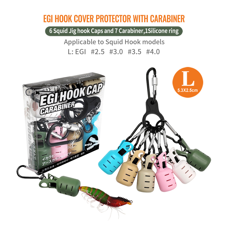 New Squid Jig Bait Protector K - Fishing Equipment Hook reseña y precio