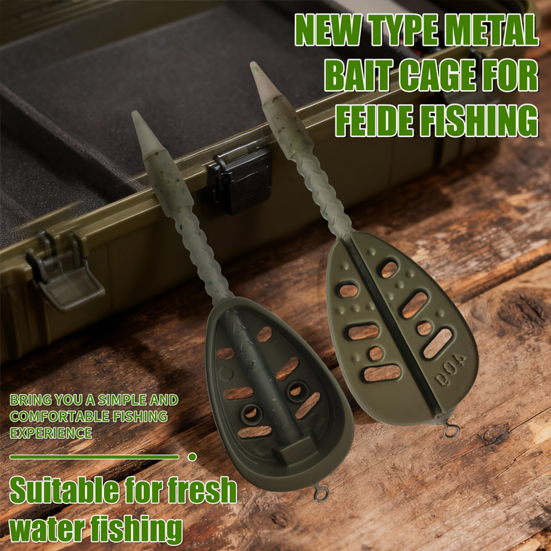 YOTO Small Zinc Alloy Bait Cag - Fishing Equipment Bait reseña y precio