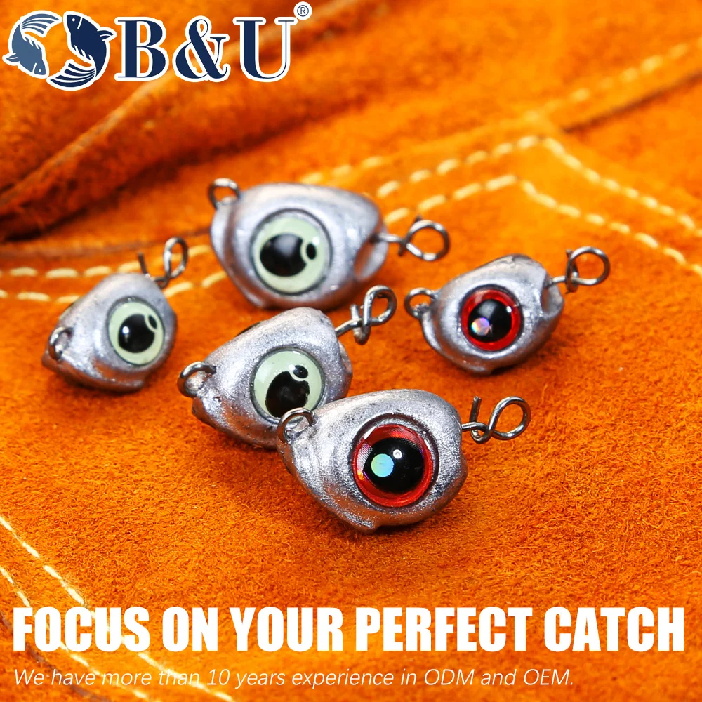B&U Swing Jig Head Cheburashka - Fishing Equipment Hook reseña y precio